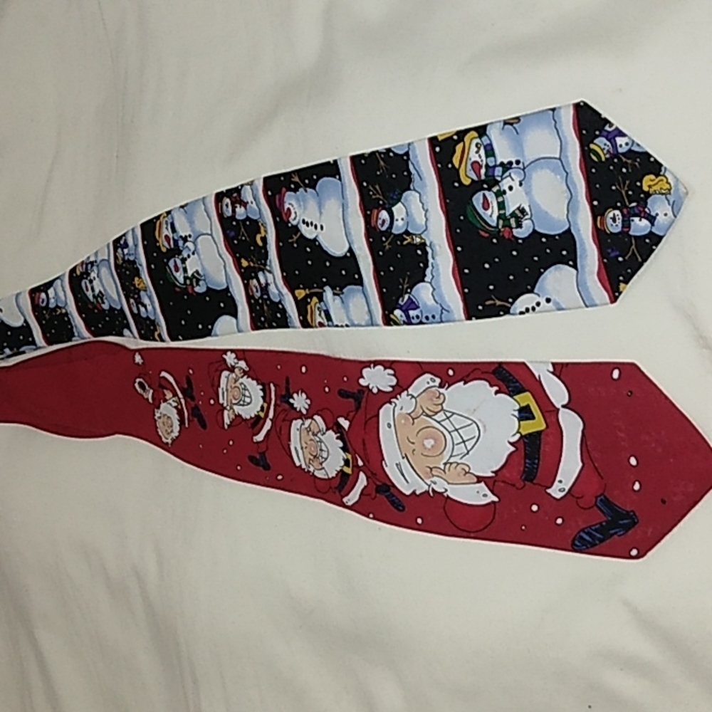 Hallmark Christmas ties